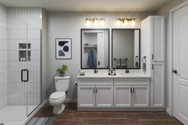 rendering for Tisdale at Lakeline Station Apartments