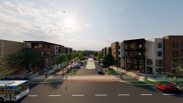 rendering for Tisdale at Lakeline Station Apartments