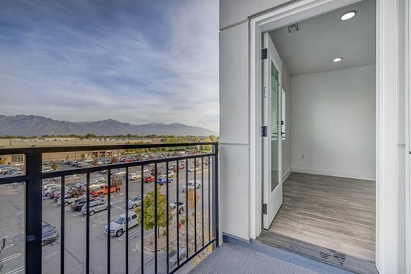 balcony at The Opal Apartments