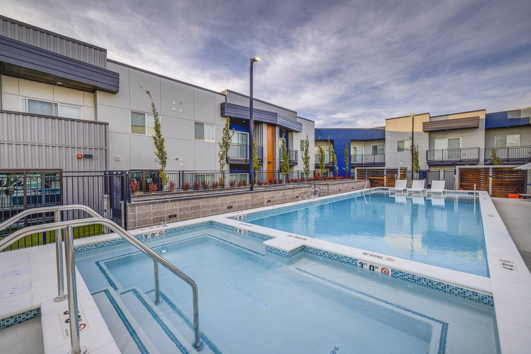 pool at The Opal Apartments