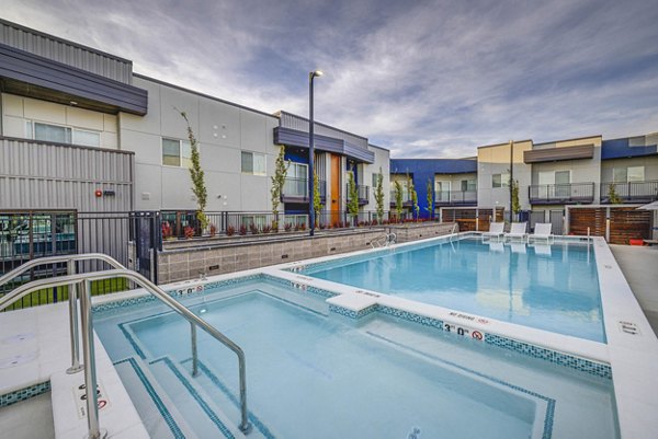 pool at The Opal Apartments