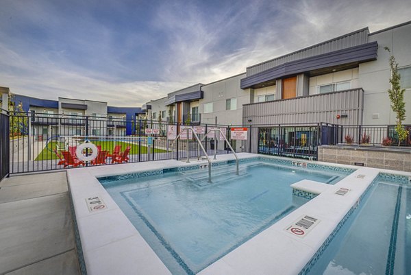 pool at The Opal Apartments