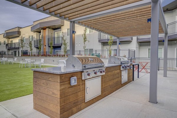 grill area at The Opal Apartments