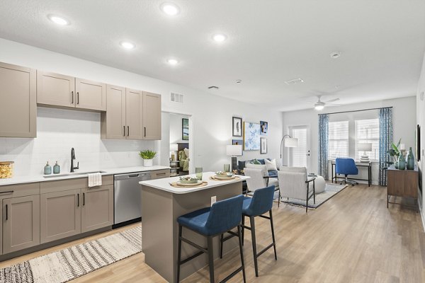 rendering at Marlowe Jacaranda Apartments