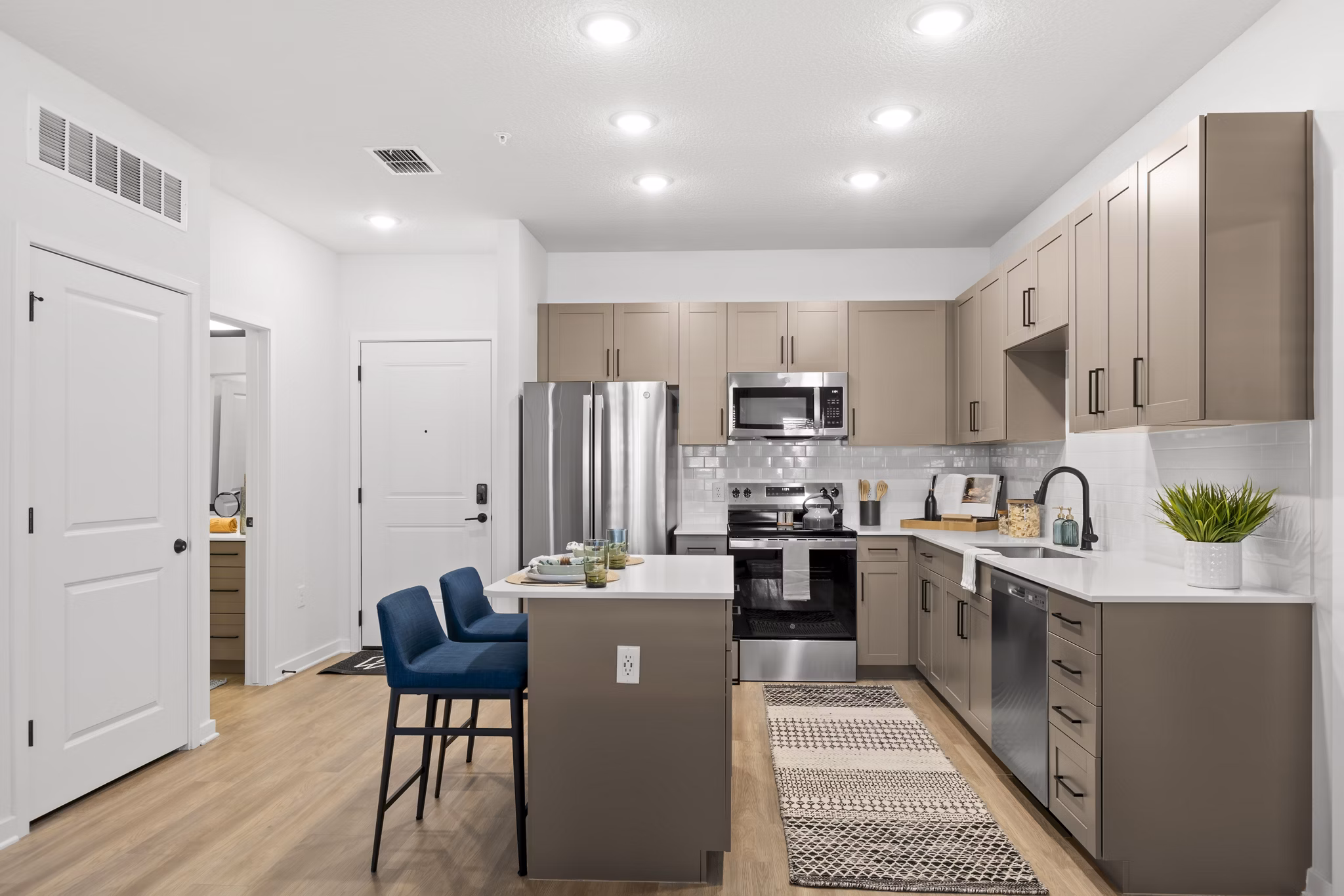 rendering at Marlowe Jacaranda Apartments