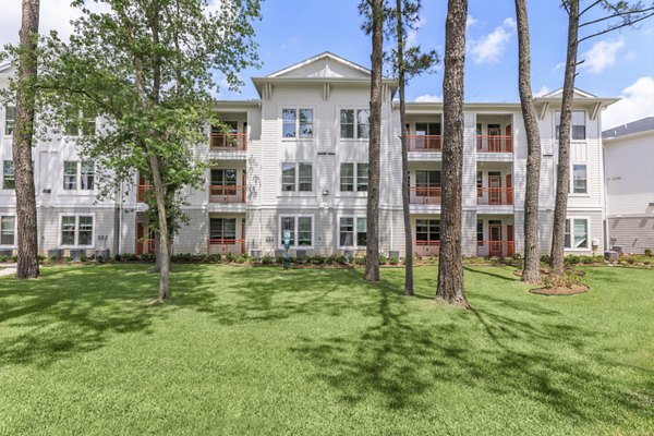 Recreational area featuring fitness equipment at Wyldewood Gosling Apartments