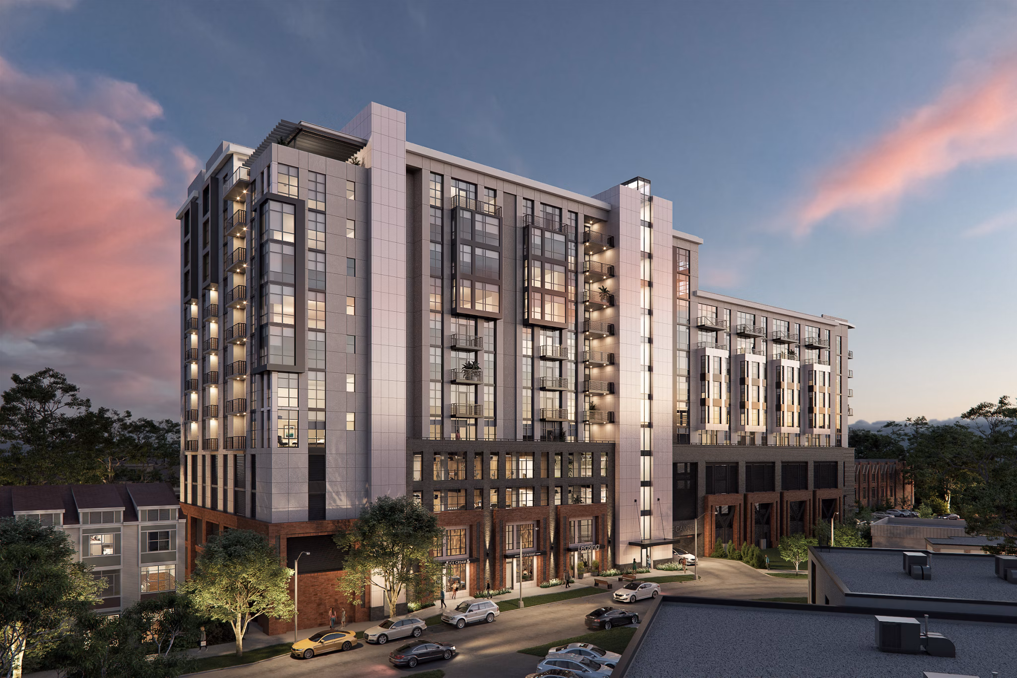 building at The Campbell Apartments