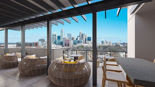 patio at The Campbell Apartments