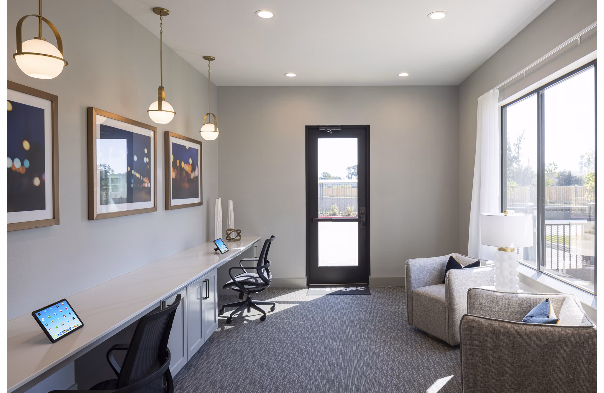 home office at Prose Sterling Apartments