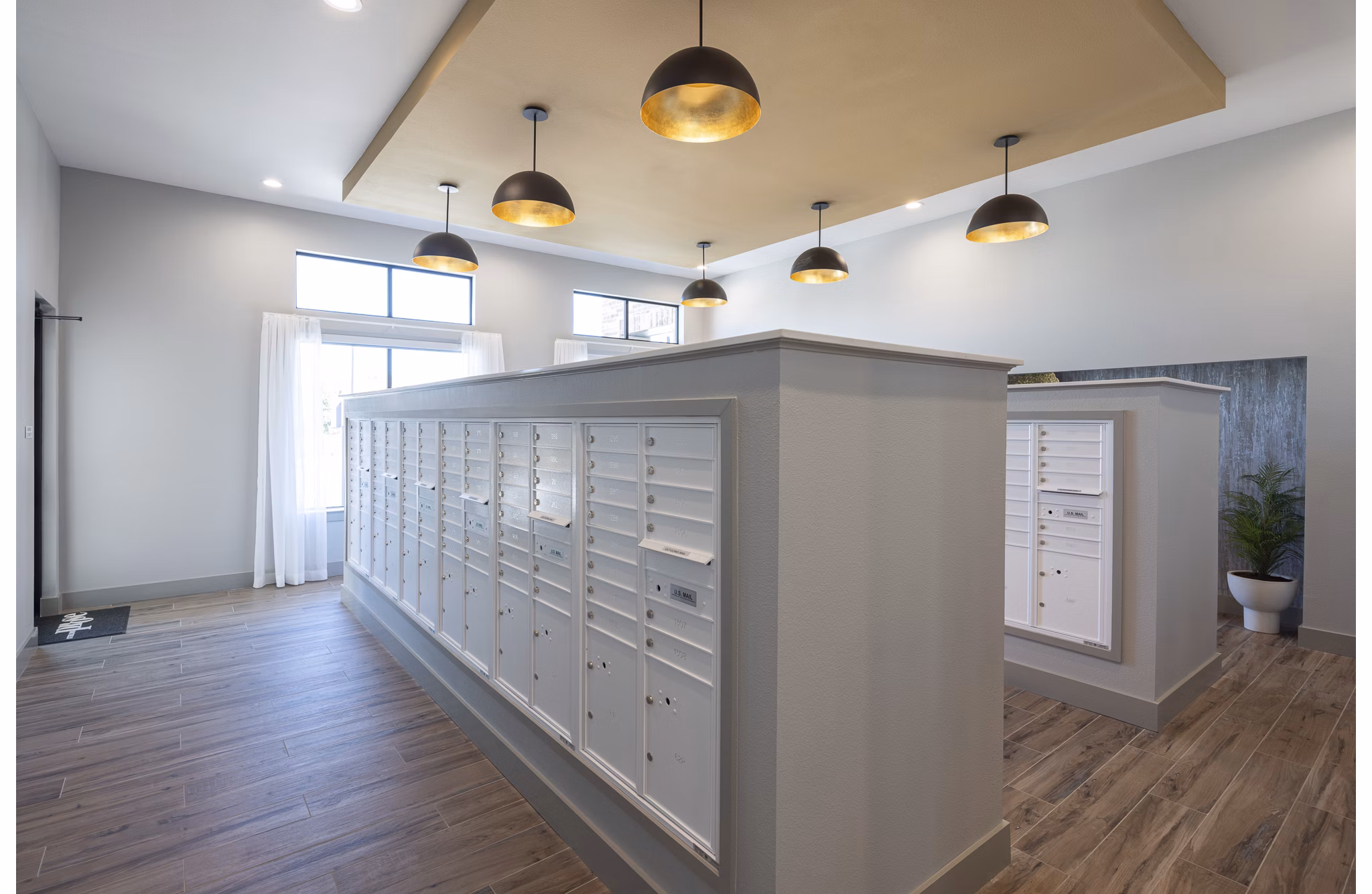 mail room at Prose Sterling Apartments