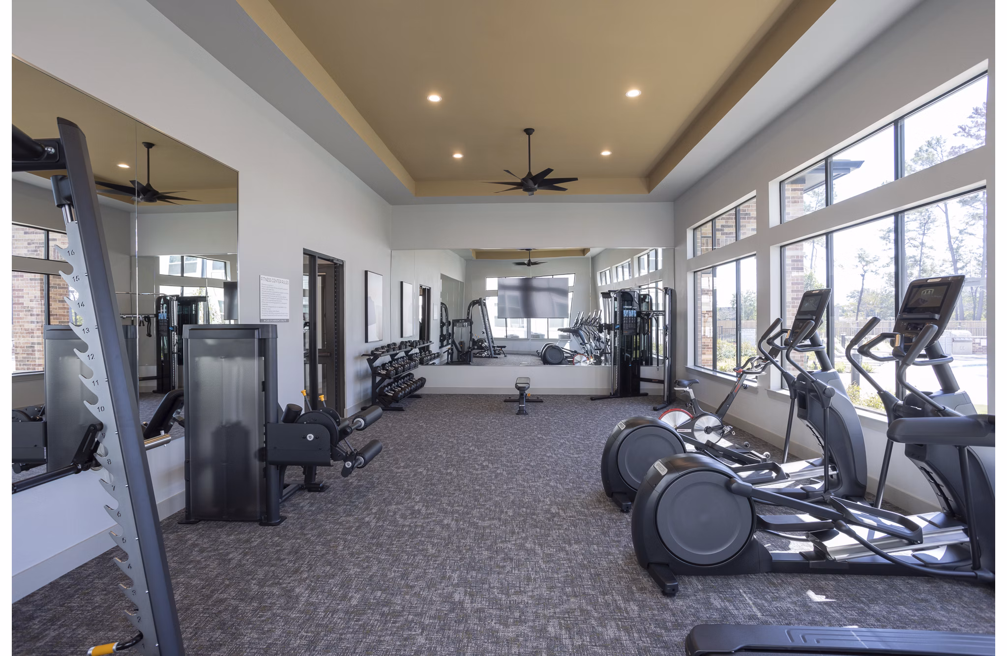 fitness center at Prose Sterling Apartments