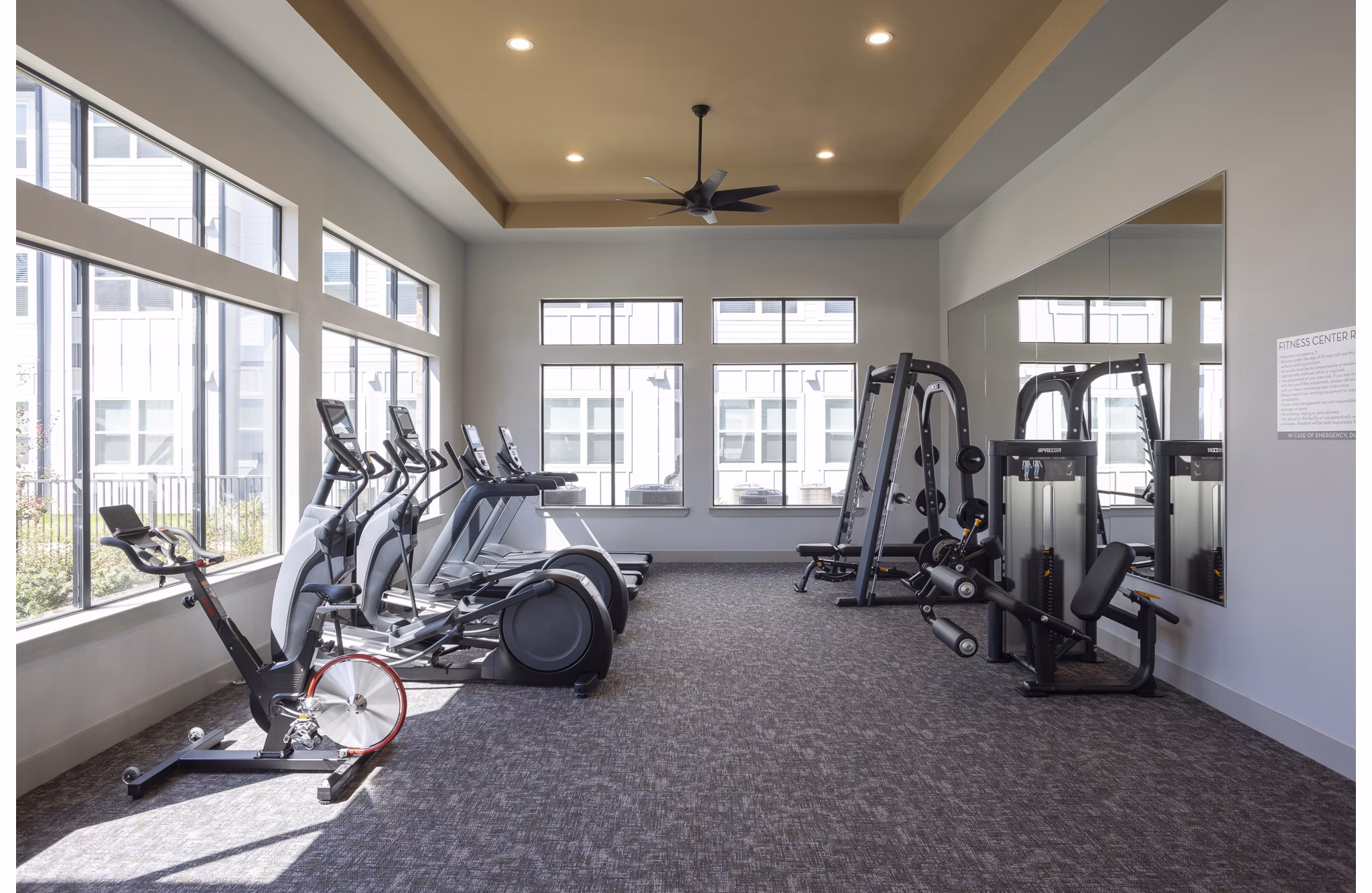 fitness center at Prose Sterling Apartments