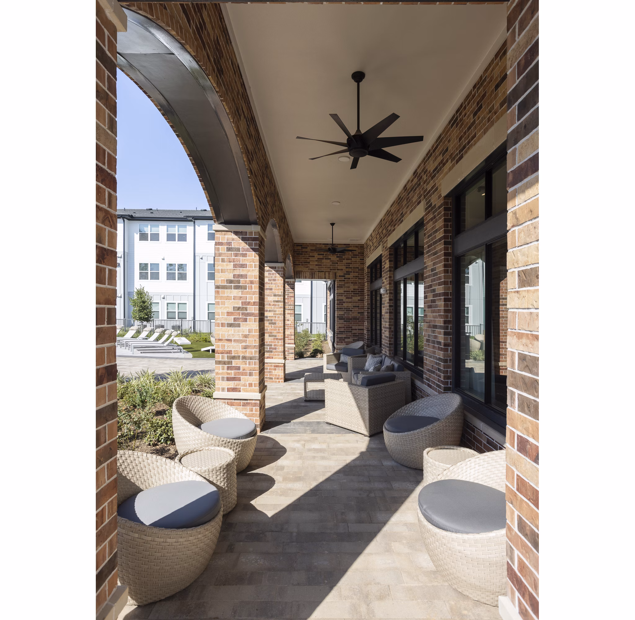 patio at Prose Sterling Apartments