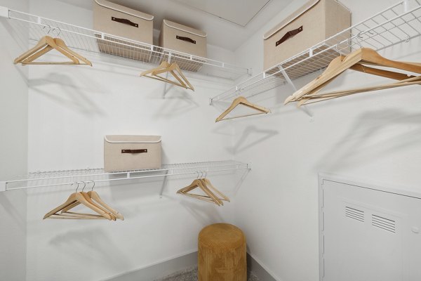 closet at Alta Trails Apartments