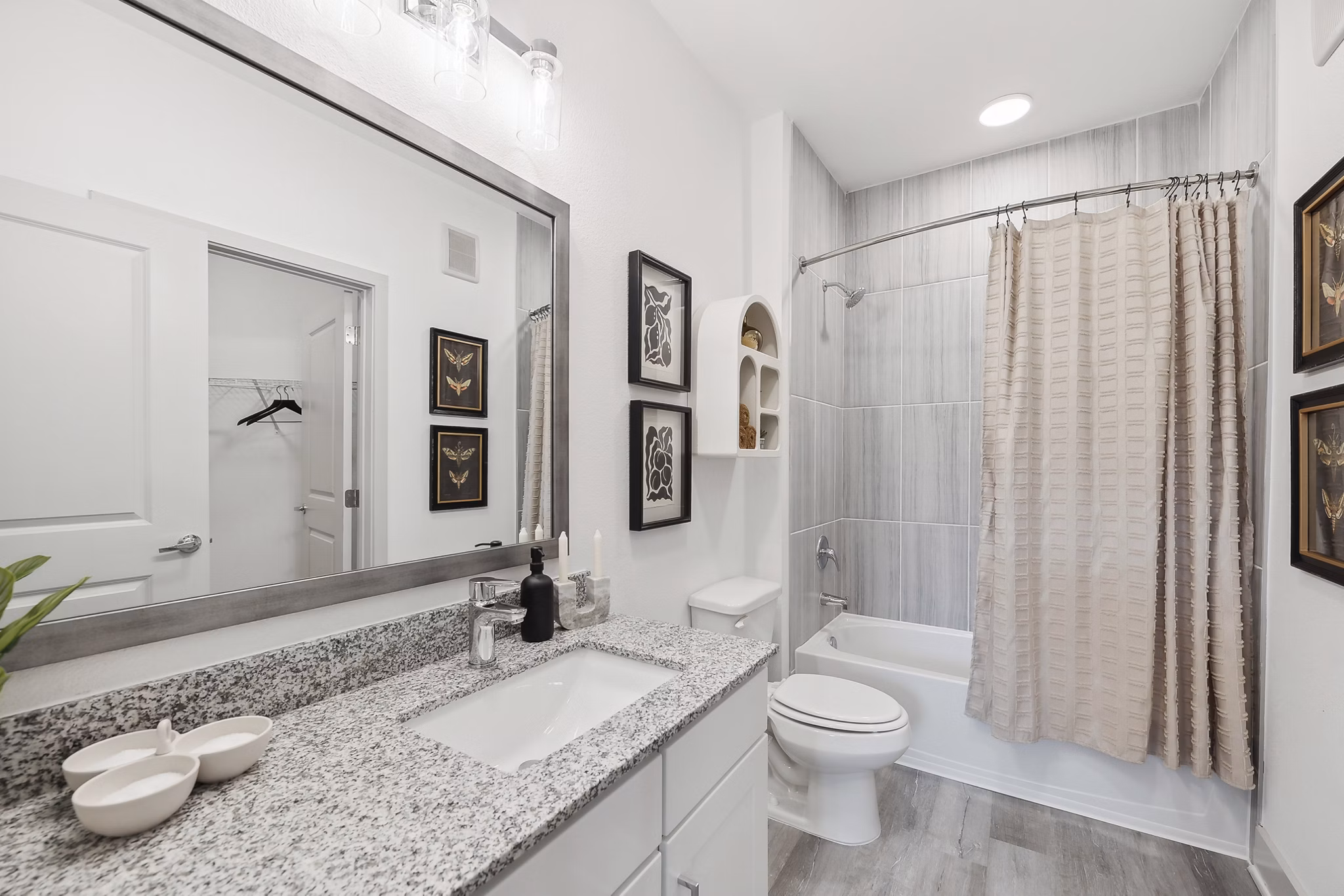 bathroom at Alta Trails Apartments