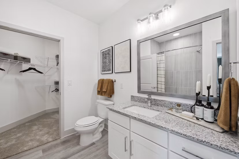 bathroom at Alta Trails Apartments