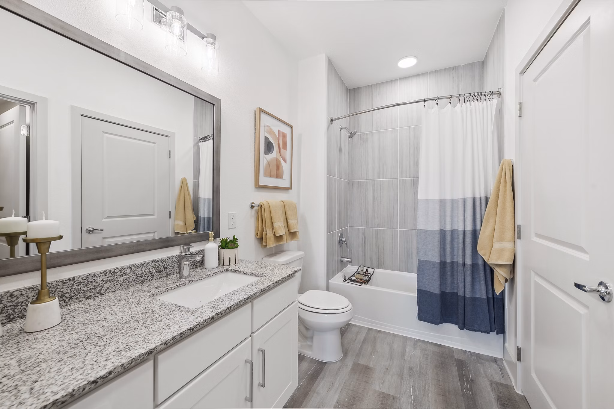 bathroom at Alta Trails Apartments