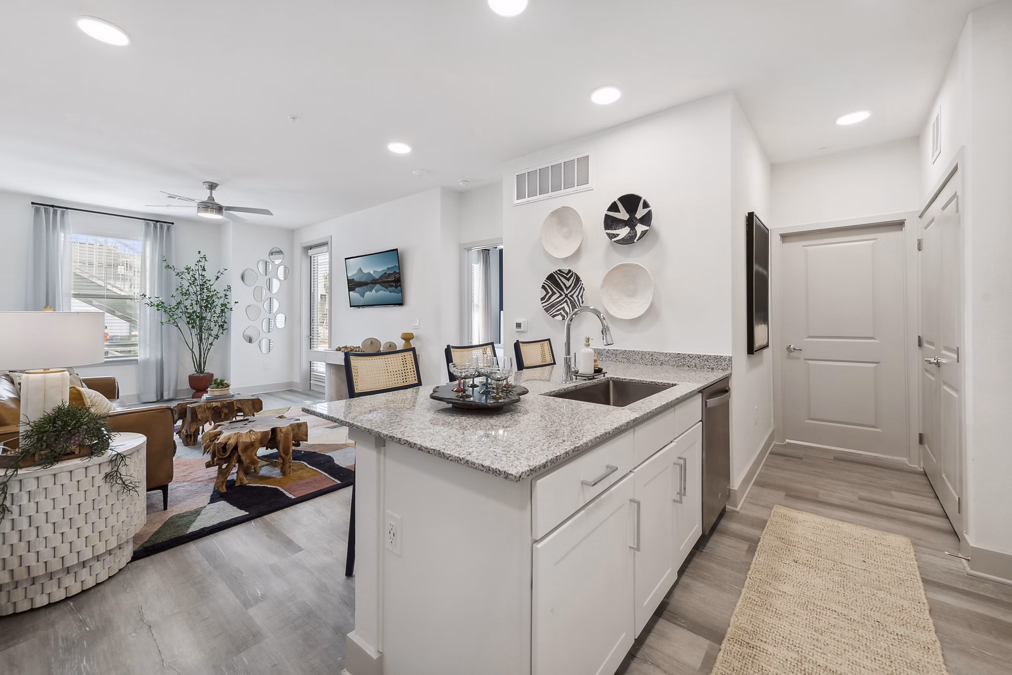 kitchen at Alta Trails Apartments