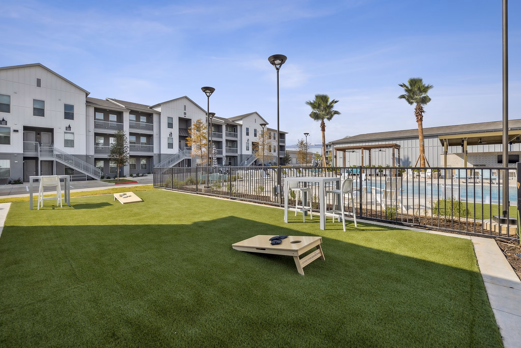 Recreational Area at Alta Trails Apartments