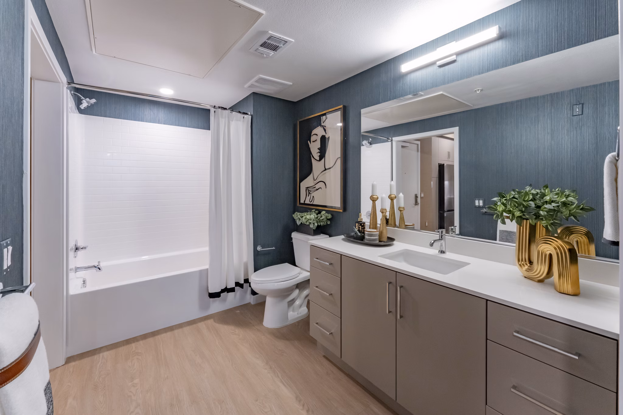 bathroom at Restore at Carolina Park