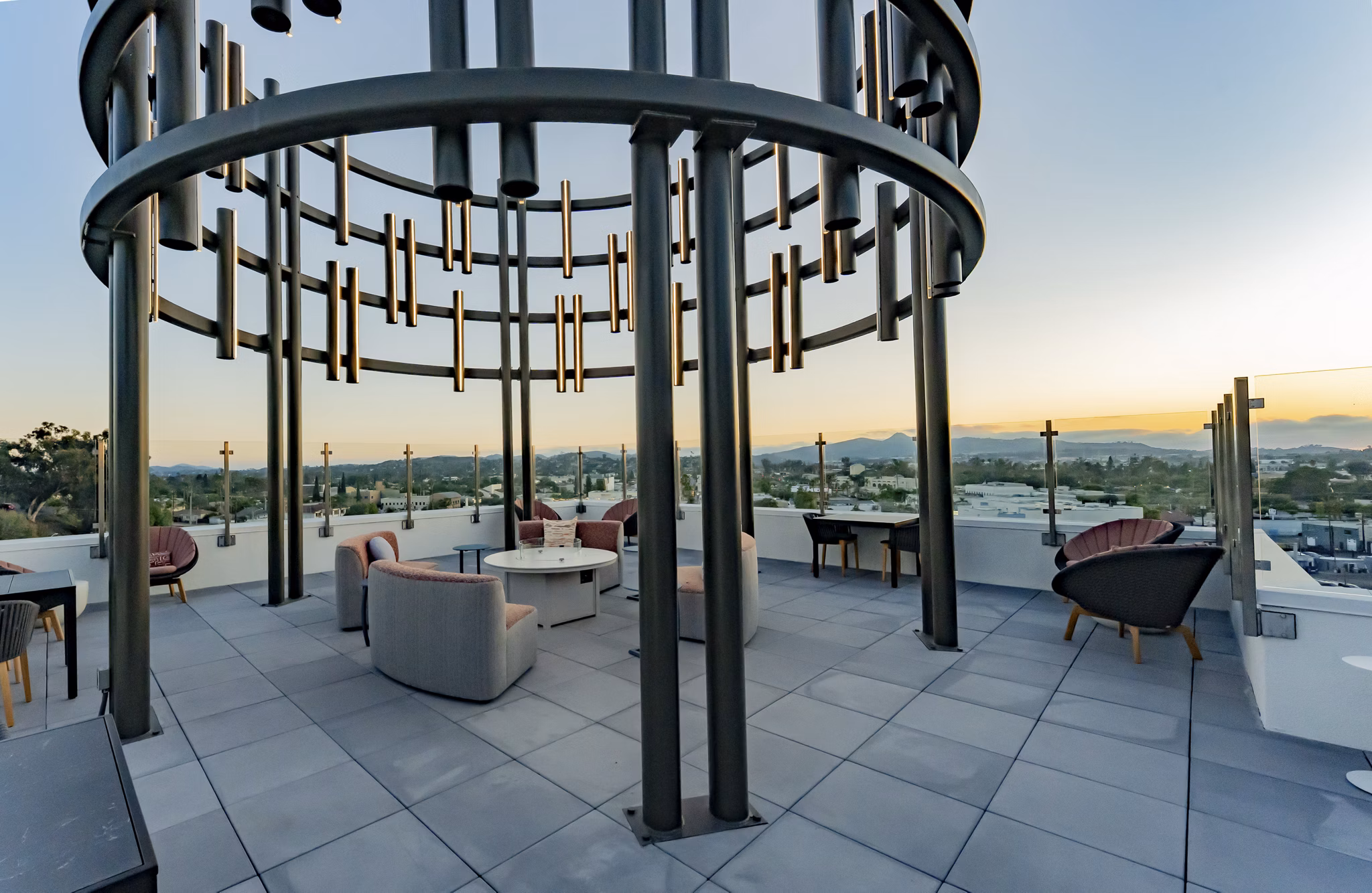patio at Marlowe Palomar Heights Apartments