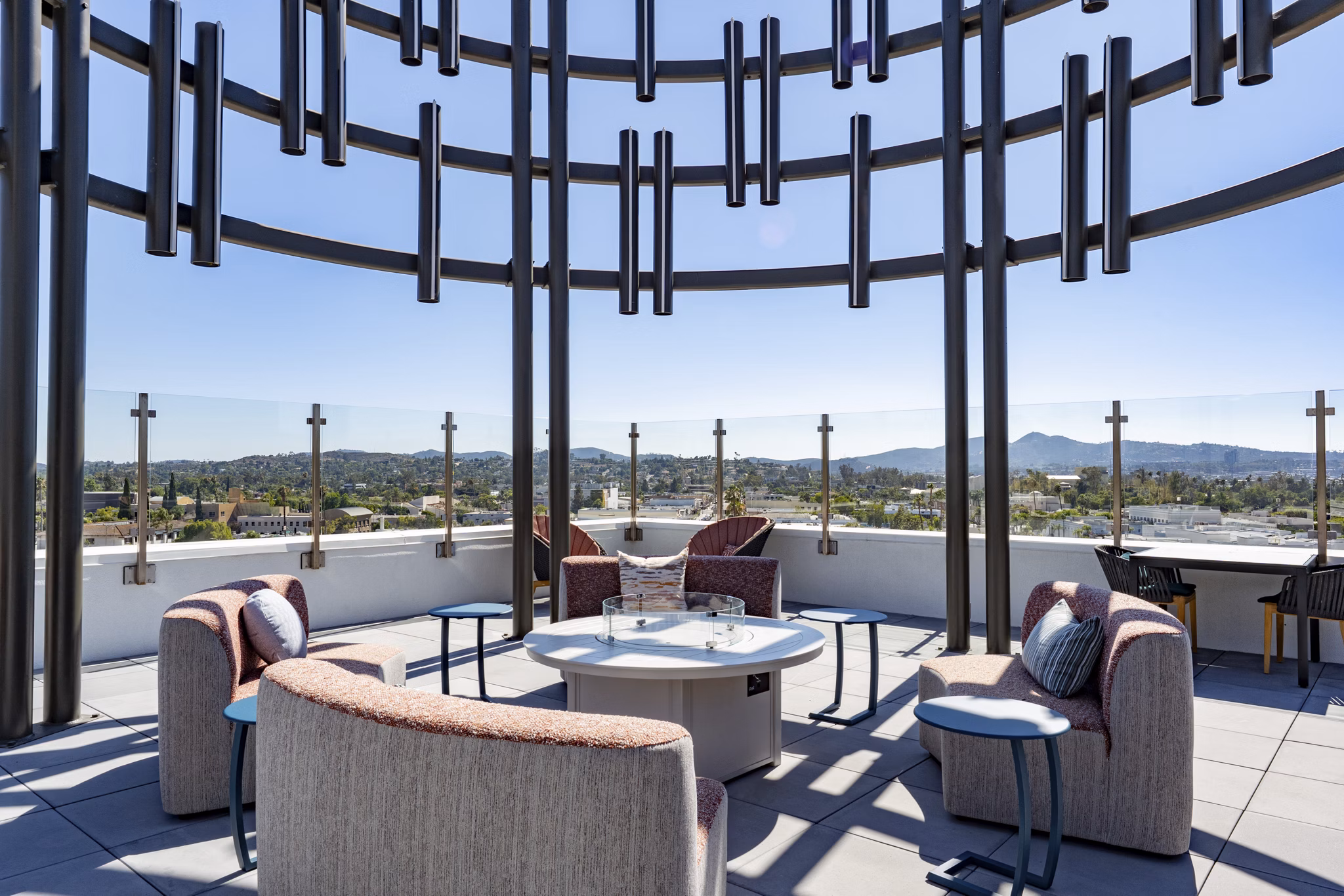 patio at Marlowe Palomar Heights Apartments