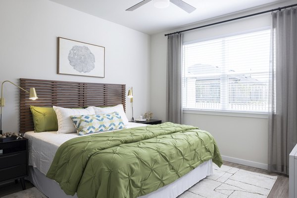 Spacious walk-in closet in Prose Thunder Rock Apartments bedroom