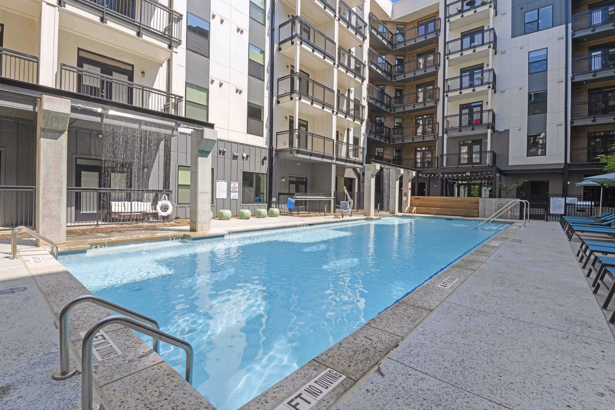 pool at Kinship Apartments