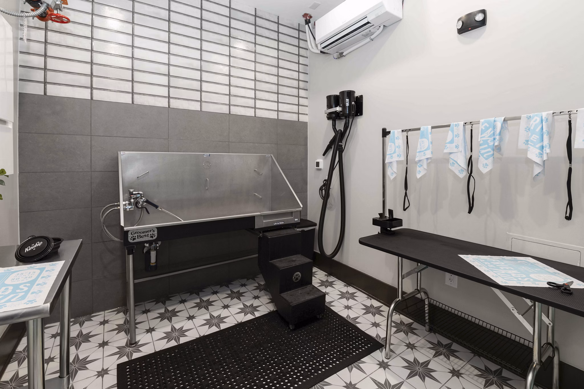 dog wash station at Kinship Apartments