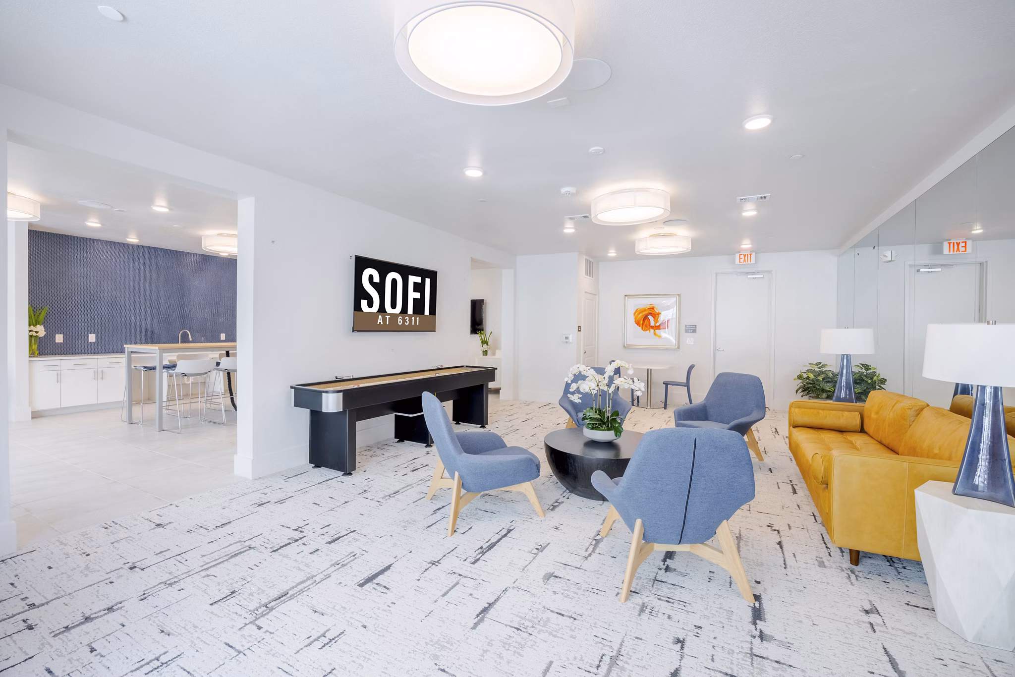 rendering at SOFI Apartments