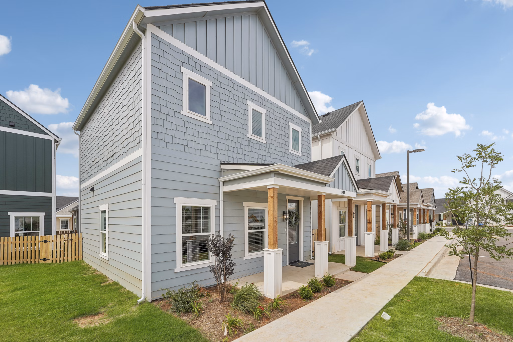rendering at Magnolia Row Apartments