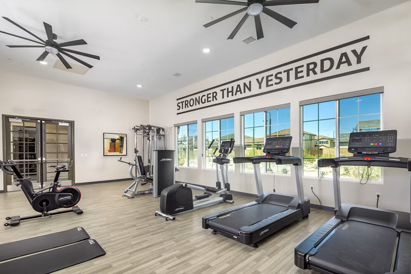 fitness center at Sagewind Ranch Apartments