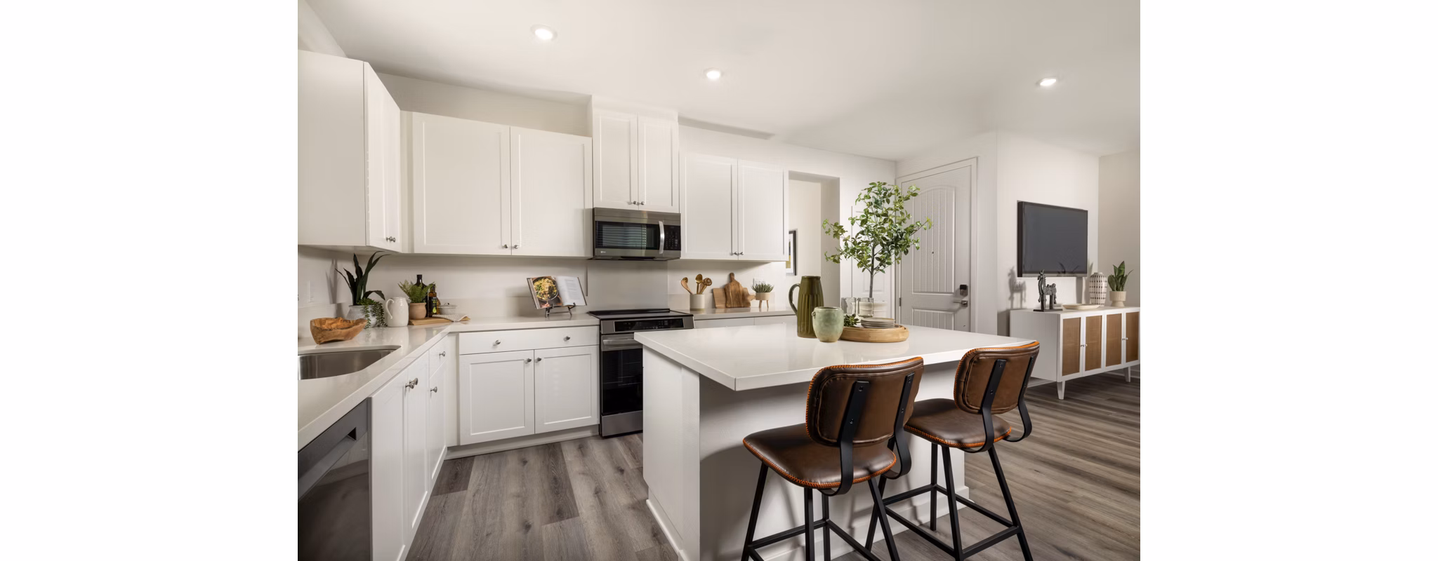kitchen at Sagewind Ranch Apartments 