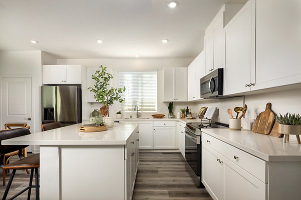 kitchen at Sagewind Ranch Apartments 