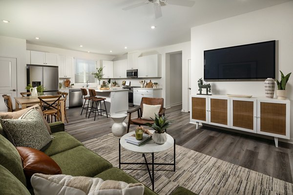 living room at Sagewind Ranch Apartments 