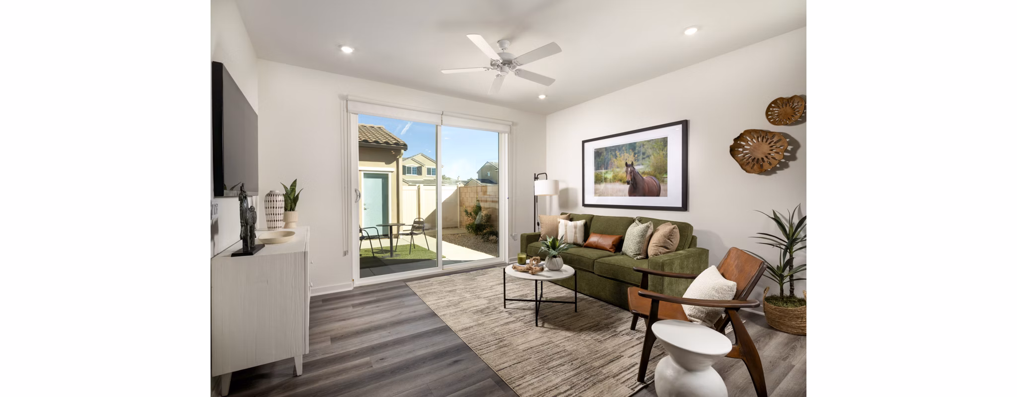 living room at Sagewind Ranch Apartments 