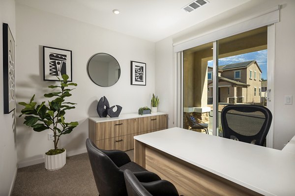 living room at Sagewind Ranch Apartments 