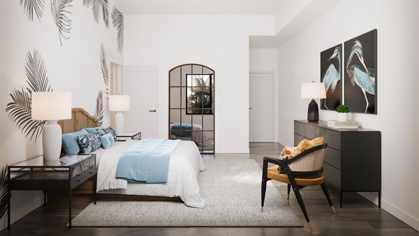 bedroom at Reva Apartments