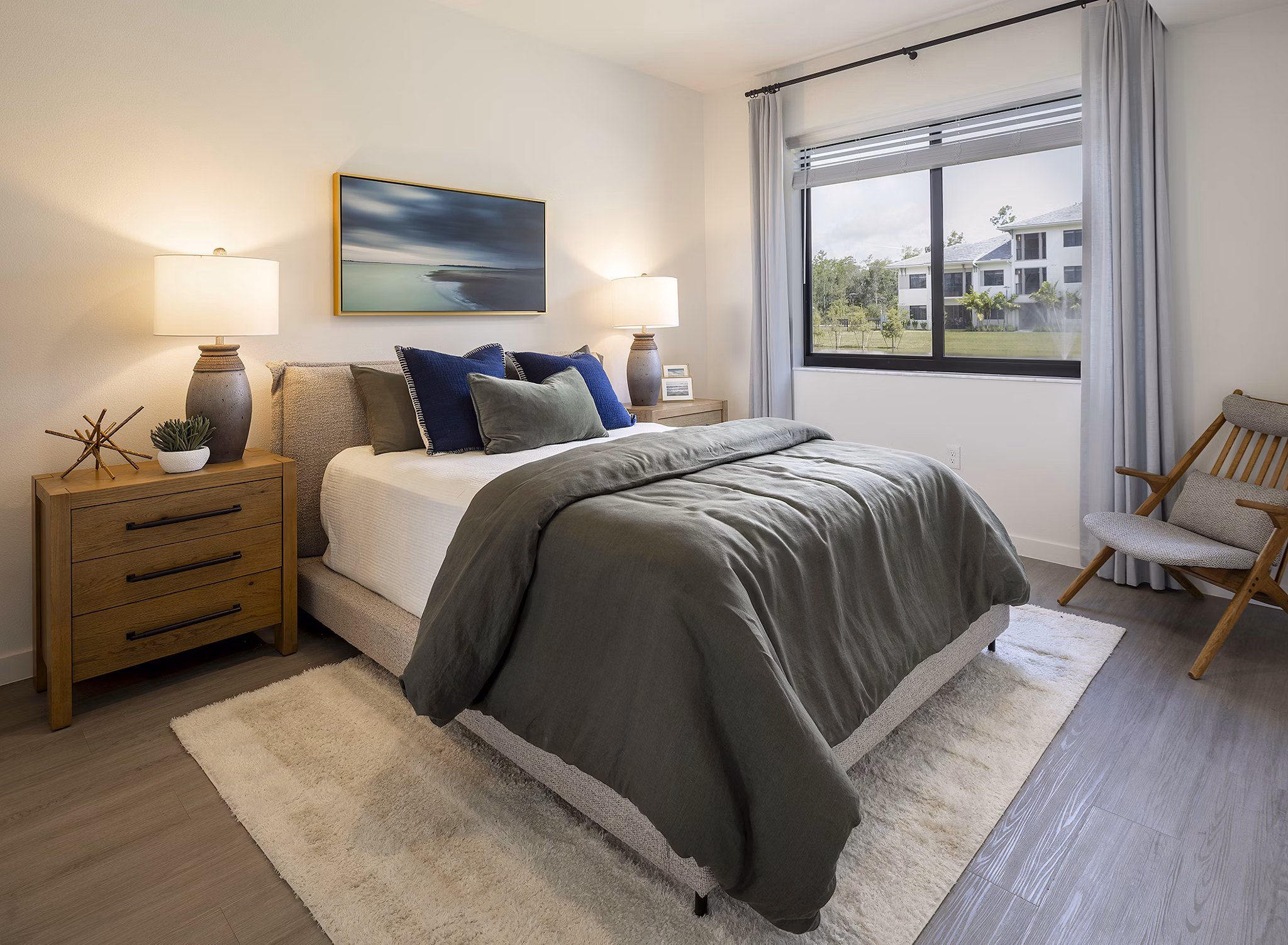 bedroom at Reval Apartments