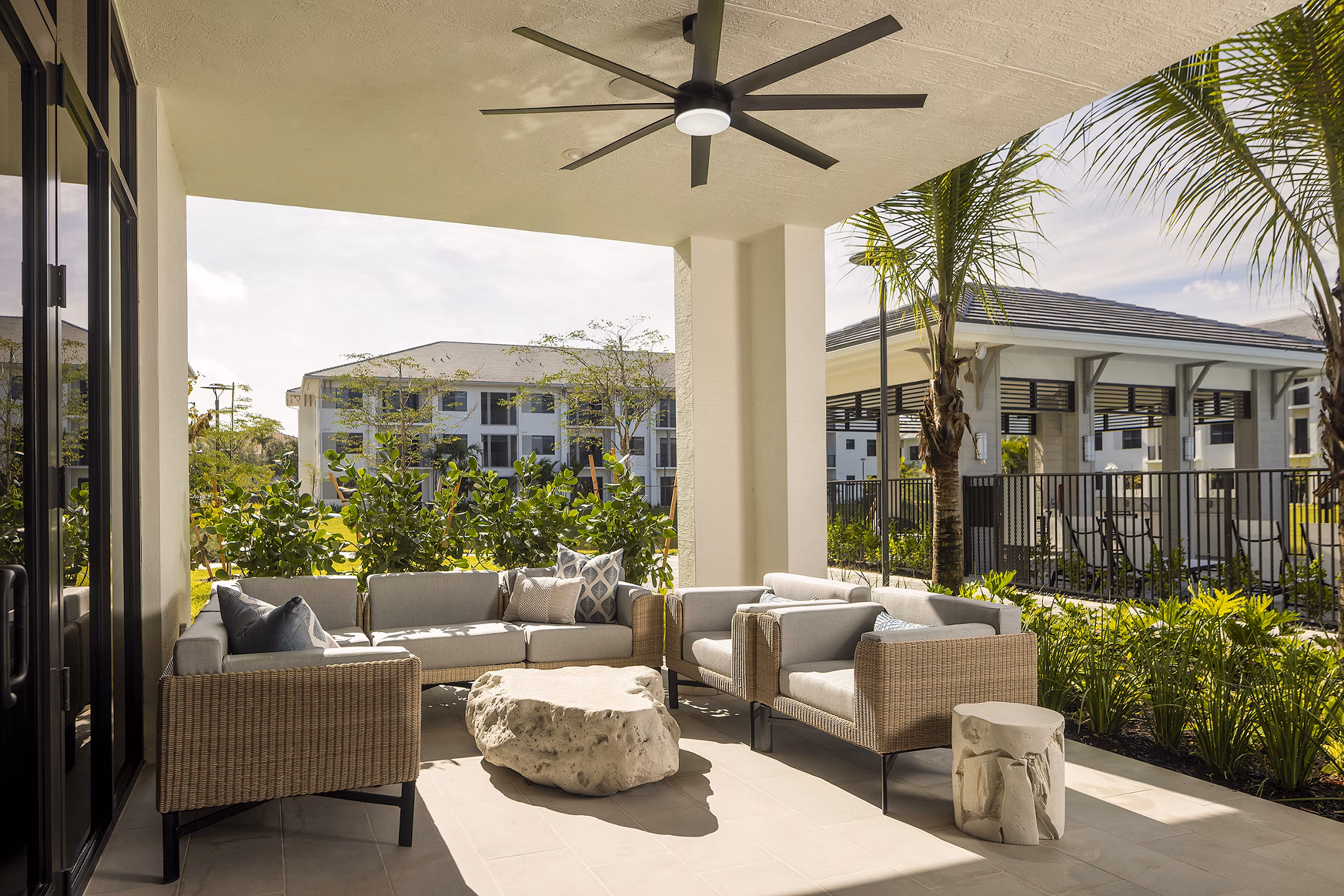 clubhouse at Reva Apartments