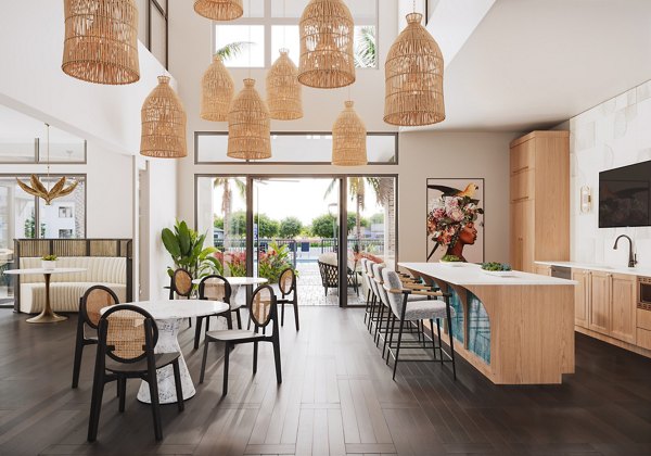 clubhouse at Reva Apartments