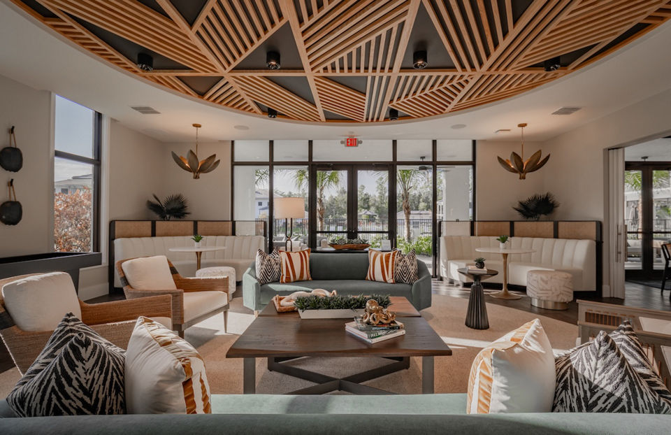 clubhouse at Reva Apartments