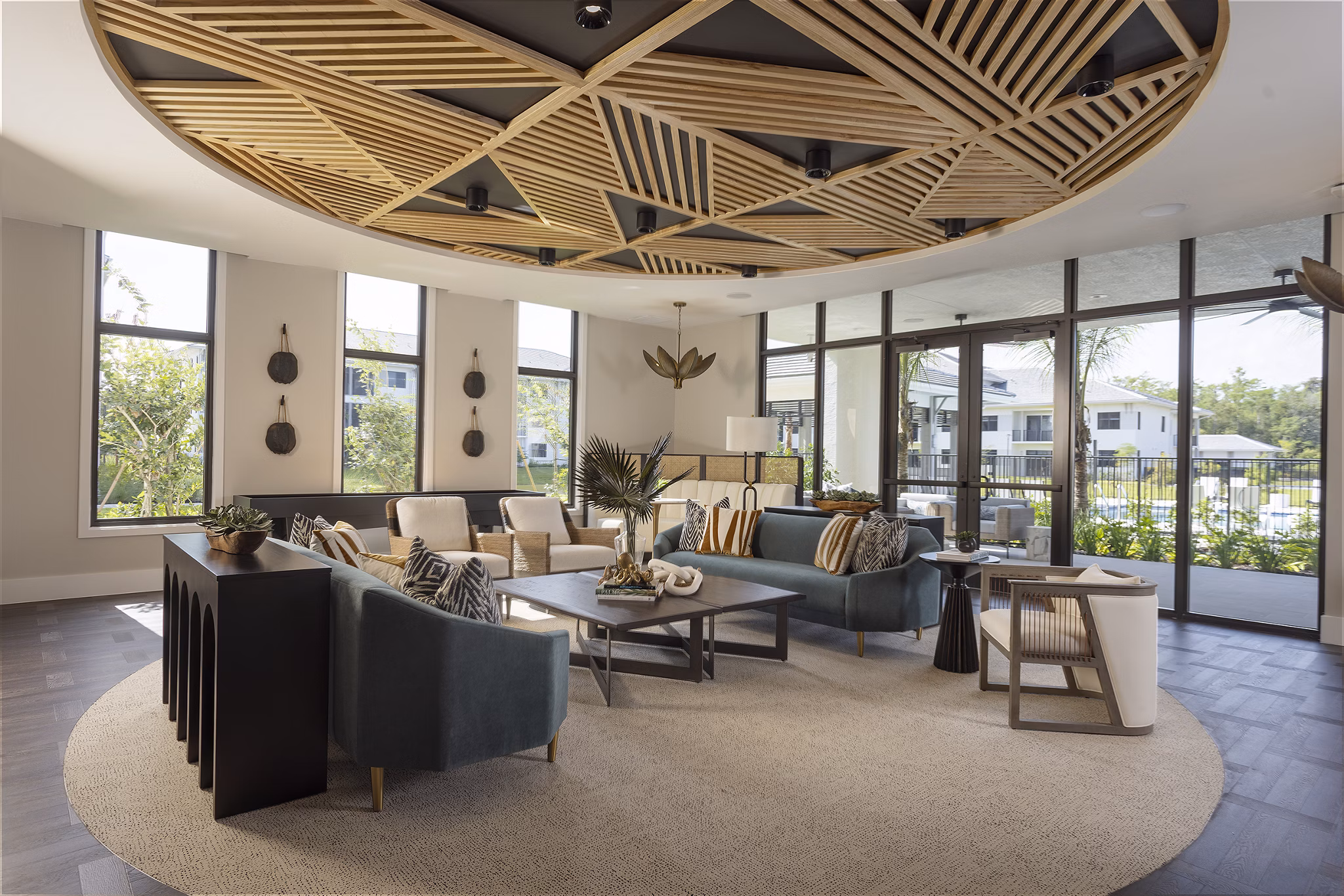 clubhouse at Reva Apartments