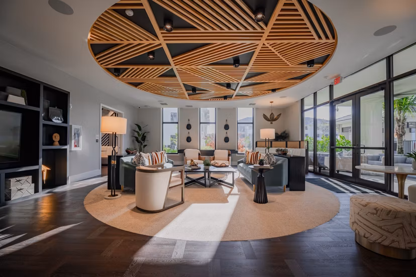 clubhouse at Reva Apartments