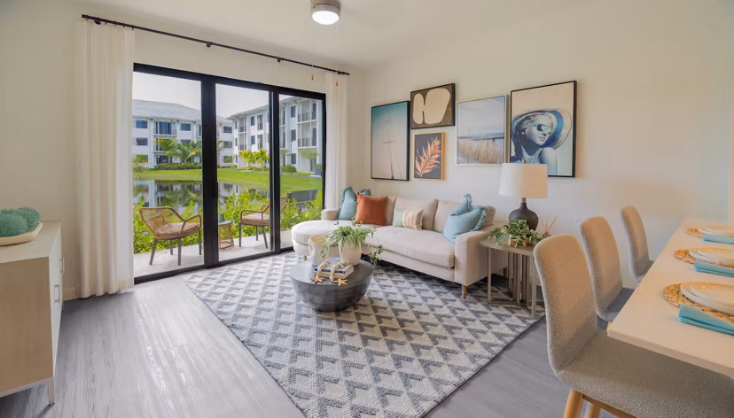 living room at Reva Apartments