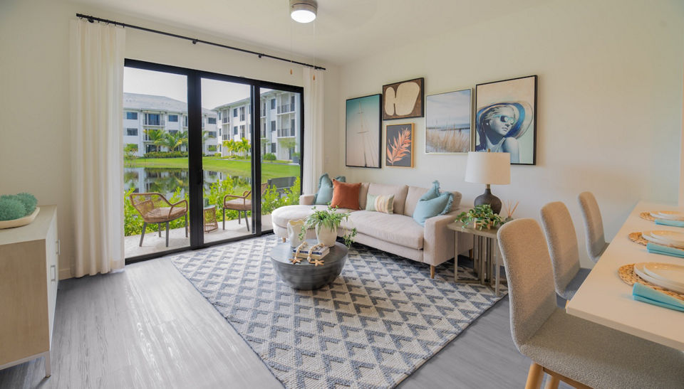 living room at Reva Apartments
