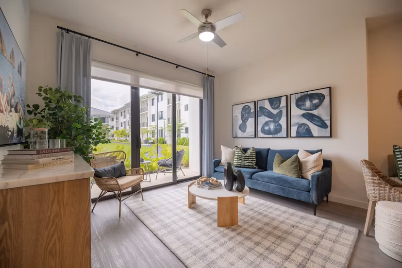 living room at Reva Apartments