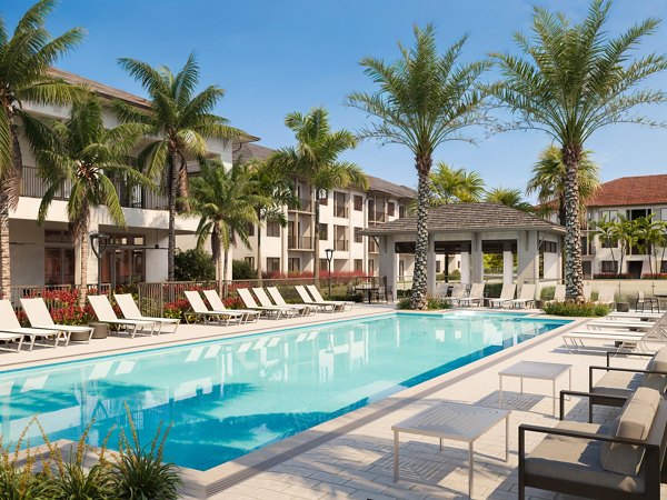 pool at Reva Apartments