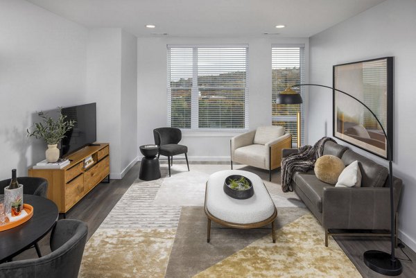 living room at The 305, A Broadstone Community Apartments