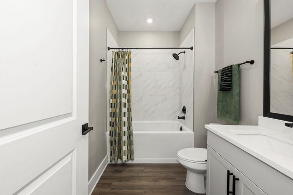 bathroom at Matheson Mill by Broadstone Apartments 